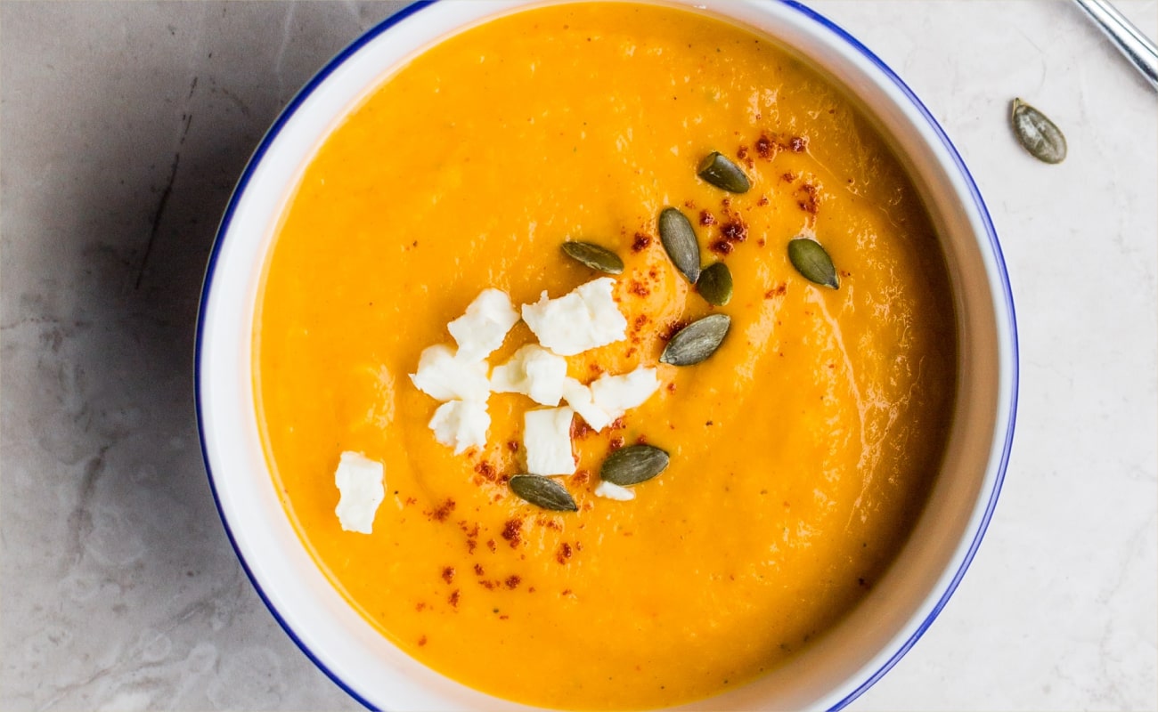 Pumpkin spice soup